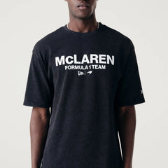 T-Shirt Oversize McLaren Racing Washed Pack - black