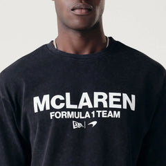 T-Shirt Oversize McLaren Racing Washed Pack - black