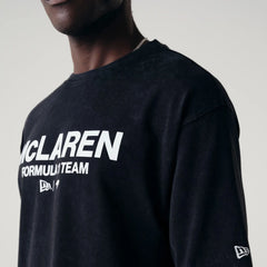 T-Shirt Oversize McLaren Racing Washed Pack - black