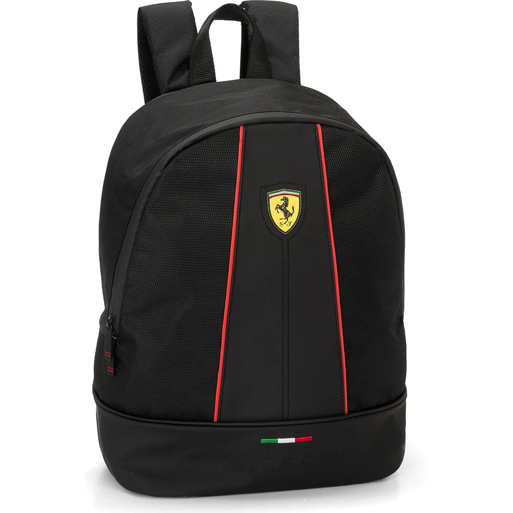 Free Time Scuderia Ferrari Backpack Black Formulastore Sanremo
