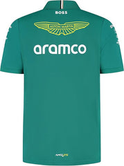 Aston Martin F1 2025 Polo Squadra Uomo