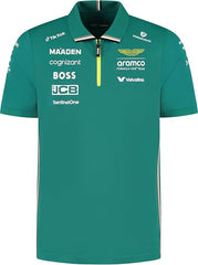 Aston Martin F1 2025 Polo Squadra Uomo