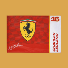 Ferrari Bandiera Charles Leclerc 16