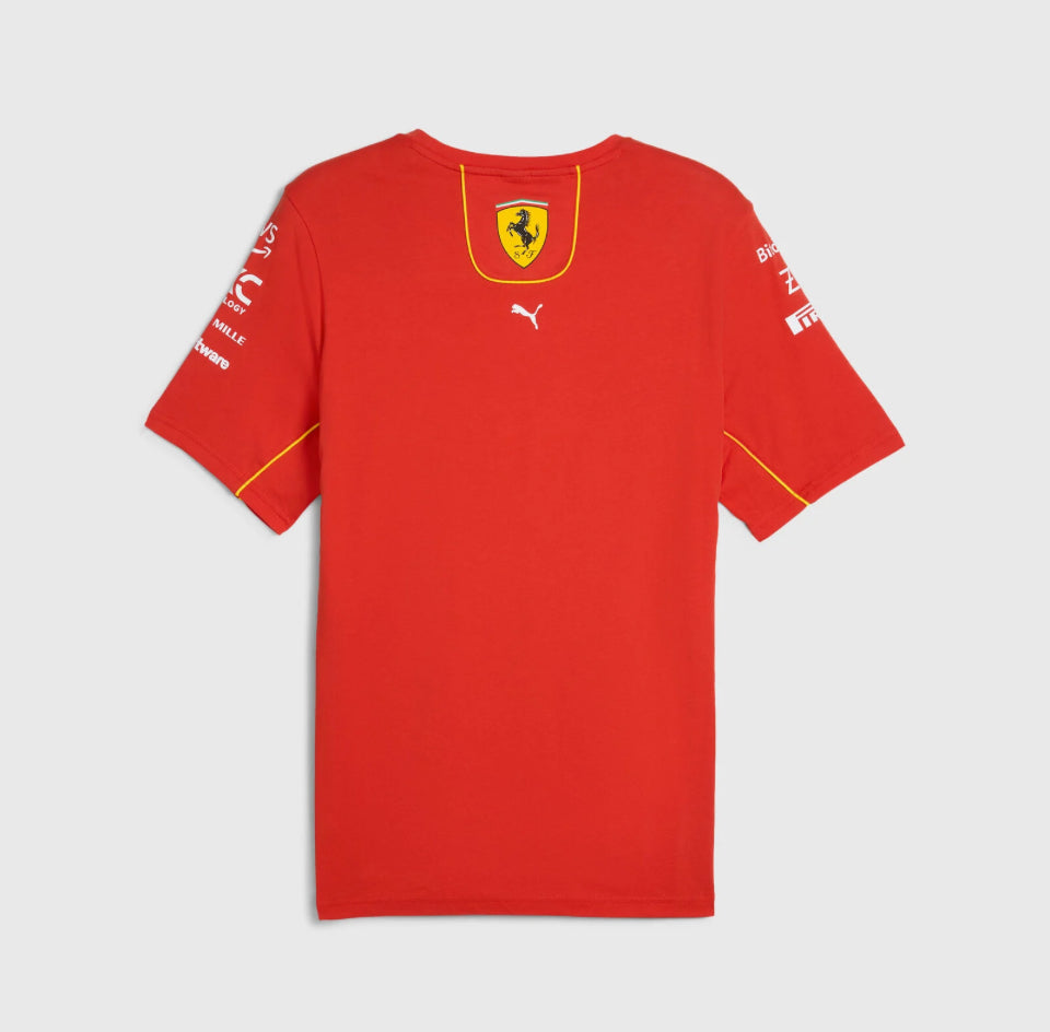 Scuderia Ferrari Team T-shirt Replica - 2024