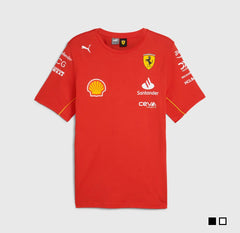 Scuderia Ferrari Team T-shirt Replica - 2024
