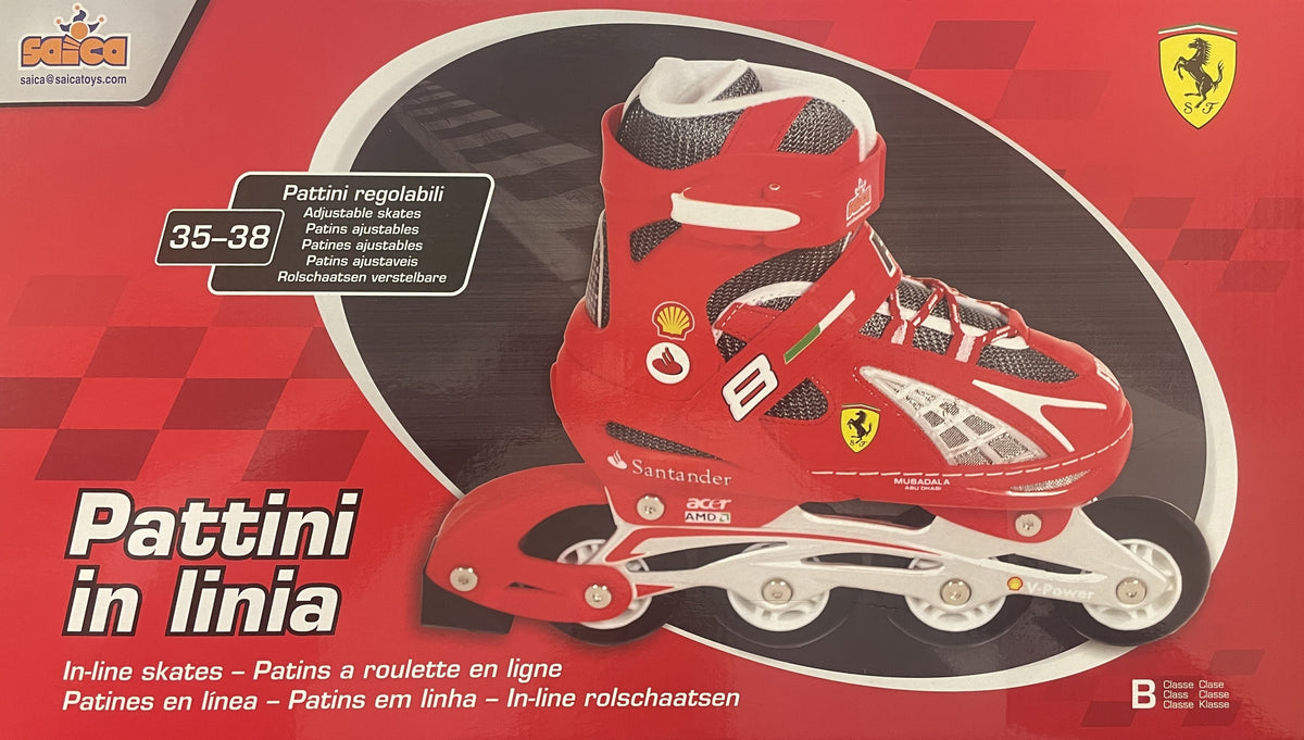 Pattini in linia - Ferrari 35-38 - regolabili