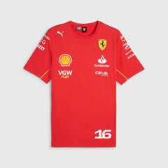 Scuderia Ferrari T-shirt Leclerc - 2024