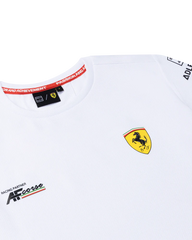 Ferrari Team Safety Tee - White - Men's