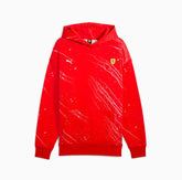 Felpa con cappuccio Scuderia Ferrari HP Race Colour Splash da uomo