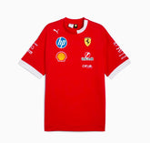 T-shirt Piloti Scuderia Ferrari 2025 da uomo