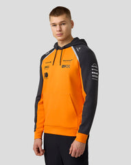 Official Unisex Mclaren Formula 1 Team Hoodie - Papaya/Phantom