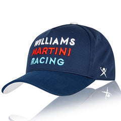 Cap with visor, from the Formula 1 team Williams-Martini-Racing-F1 2017