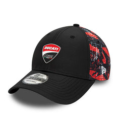 Adjustable black Ducati 9FORTY cap with printed Corse logo 4545