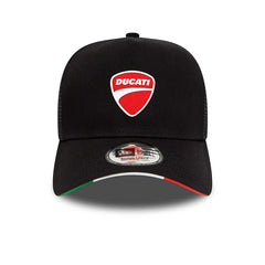Ducati 9FORTY A-Frame Trucker Motor Logo Cap Black 4546