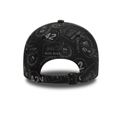 9FORTY Moto Guzzi All Over Print Cap Schwarz