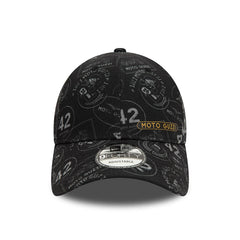 9FORTY Moto Guzzi All Over Print Cap Schwarz