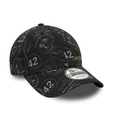 9FORTY Moto Guzzi All Over Print Cap Schwarz