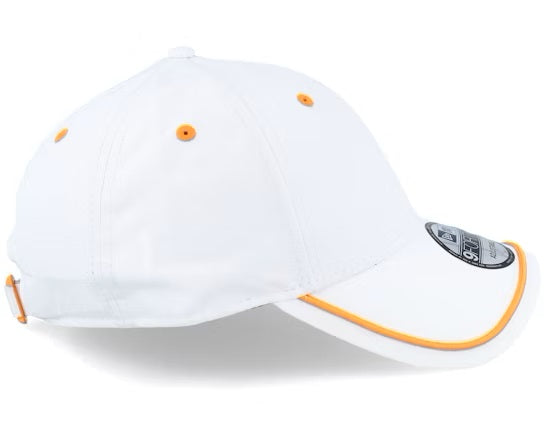 McLaren F1 Contrast Piping 9FORTY White/Orange Adjustable - New Era