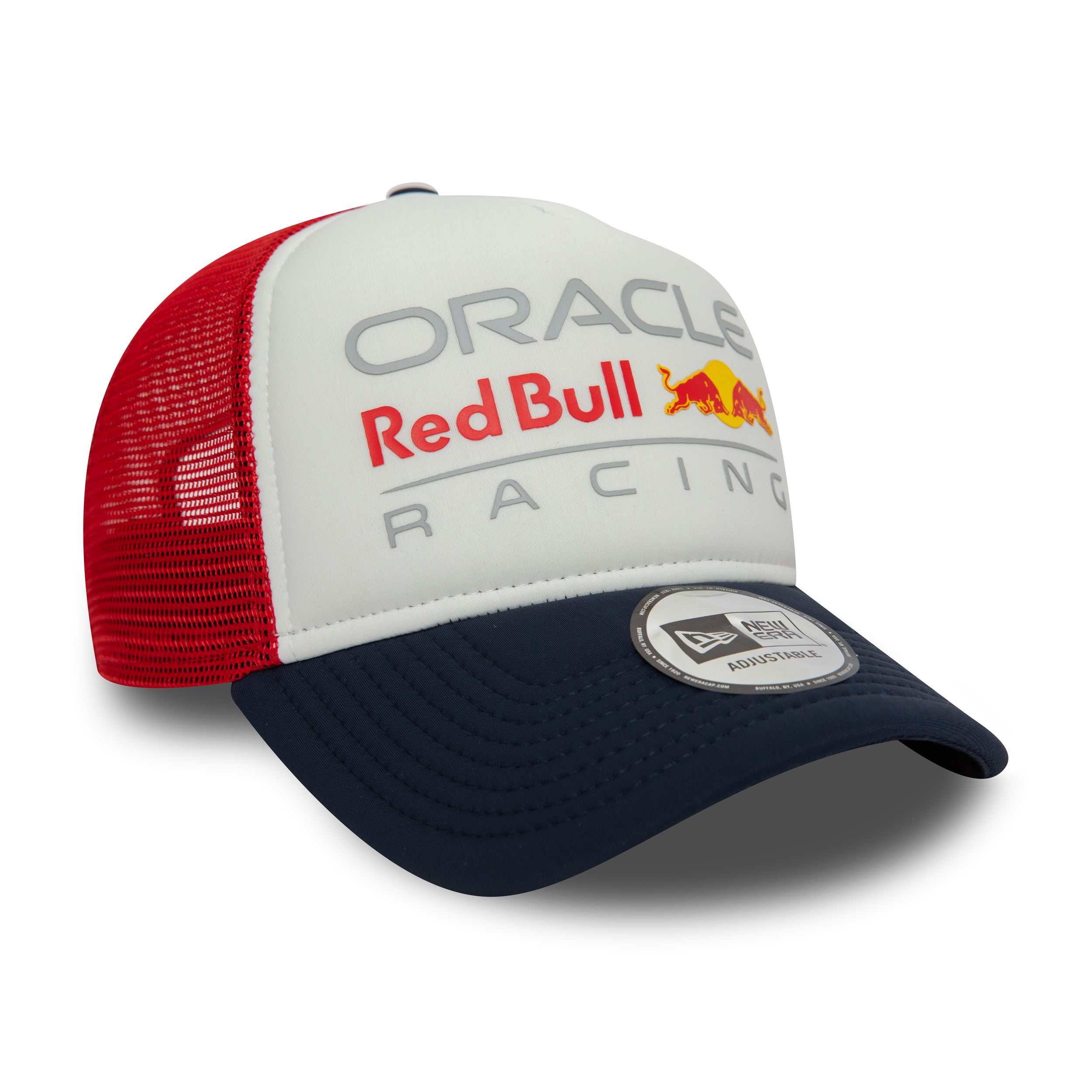 Red Bull Racing Color Block E-Frame Trucker Cap Rot – 60435601