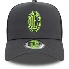 AC Milan Seasonal Adjustable Trucker Cap 9FORTY E-Frame Dark Grey