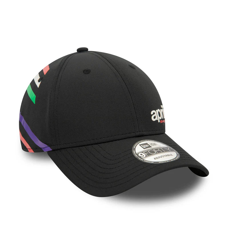 Aprilia Flawless Print Cap Black 9FORTY Adjustable