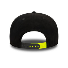 VR46 Original 9FIFTY Headphones in Black Faux Suede 