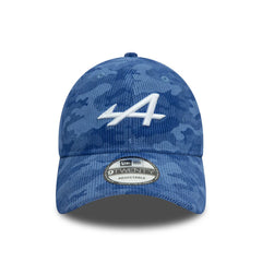 Alpine Racing Camo Cord Blue Adjustable Hat 9TWENTY