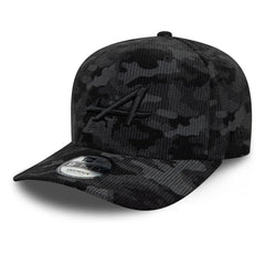 Alpine Racing Camo Cord Black 9FIFTY Snapback Cap SM