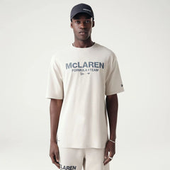 T-Shirt Oversize McLaren Racing Washed Pack - Beige