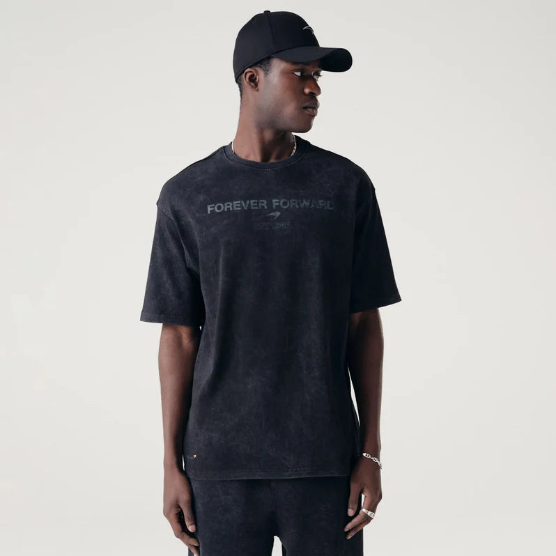 T-Shirt Oversize McLaren Racing Washed Pack - black