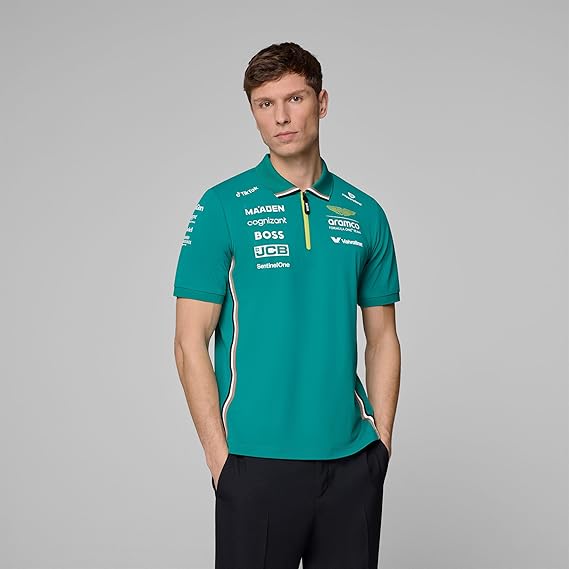 Aston Martin F1 2025 Polo Squadra Uomo