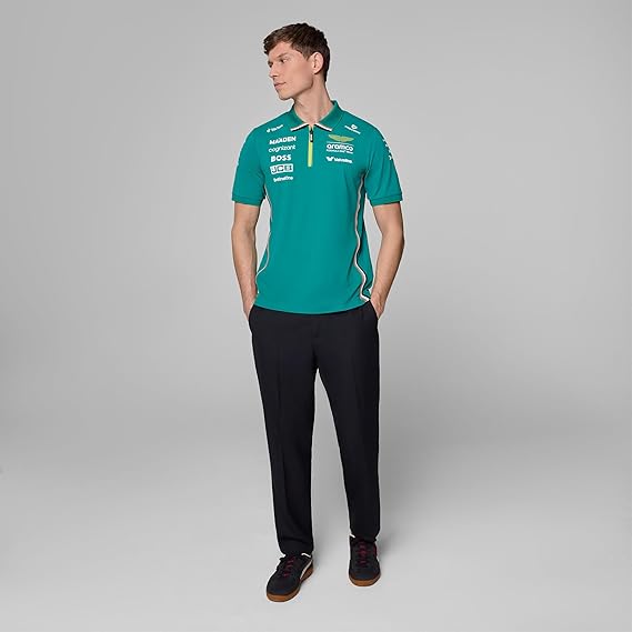 Aston Martin F1 2025 Polo Squadra Uomo