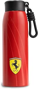 Scuderia Ferrari Borraccia Water Bottle Red con Logo 600ml