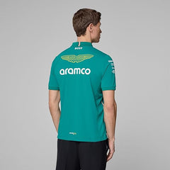 Aston Martin F1 2025 Polo Squadra Uomo