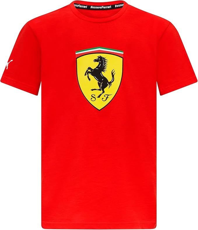 PUMA Scuderia Ferrari - T-shirt Big Shield Kid