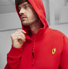 Scuderia Ferrari Motorsport Race hooded track jacket for men