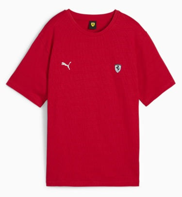 Motorsport-T-Shirt im Scuderia Ferrari-Stil – Damen