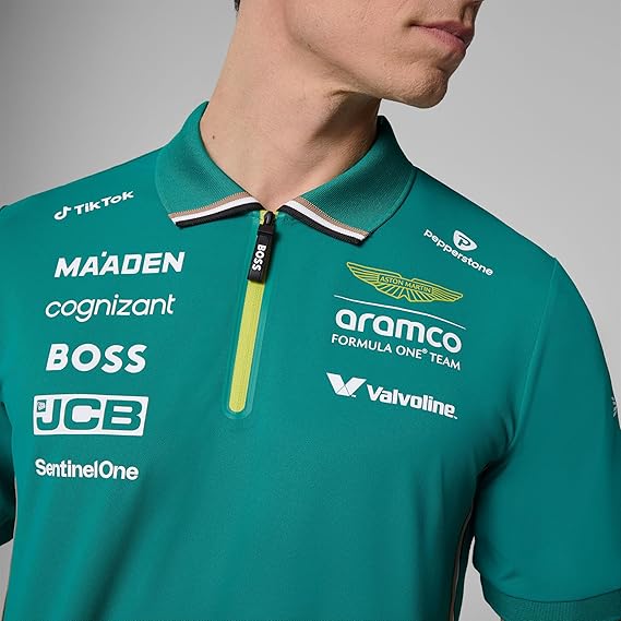 Aston Martin F1 2025 Polo Squadra Uomo