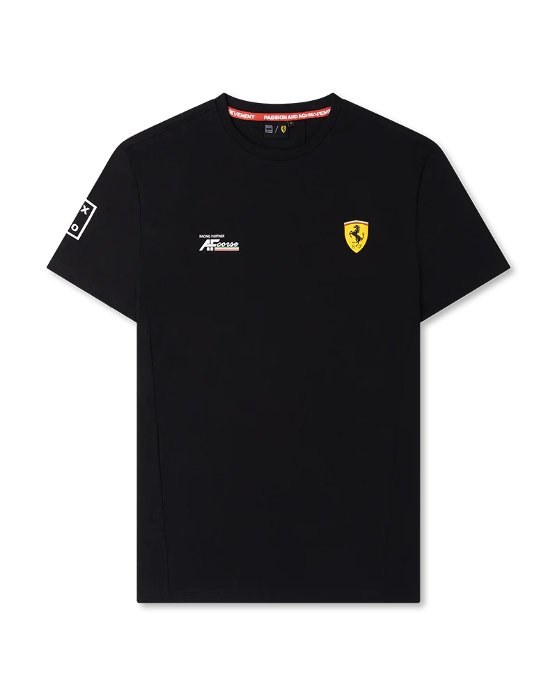 Ferrari Team Under Tee - Black - Kids