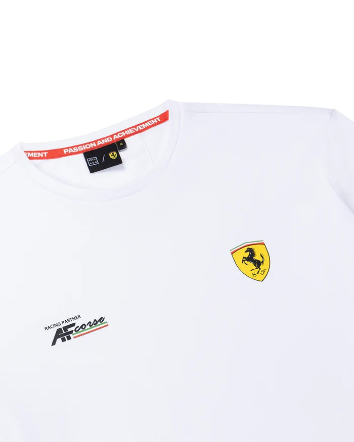 Ferrari Team Under Tee - White - Men's