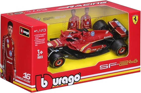 18-36820 - Modellino Ferrari SF-24 Charles Leclerc #16 2024