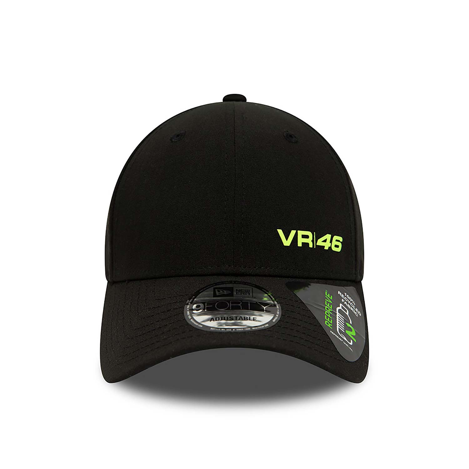 9FORTY VR46 Repreve verstellbare Kappe Schwarz – 4556